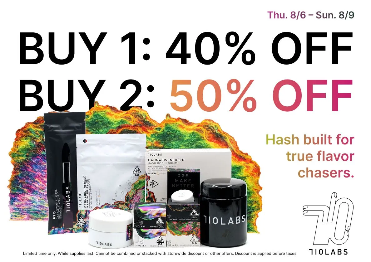 50% Off 710 Labs