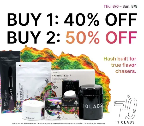 50% Off 710 Labs