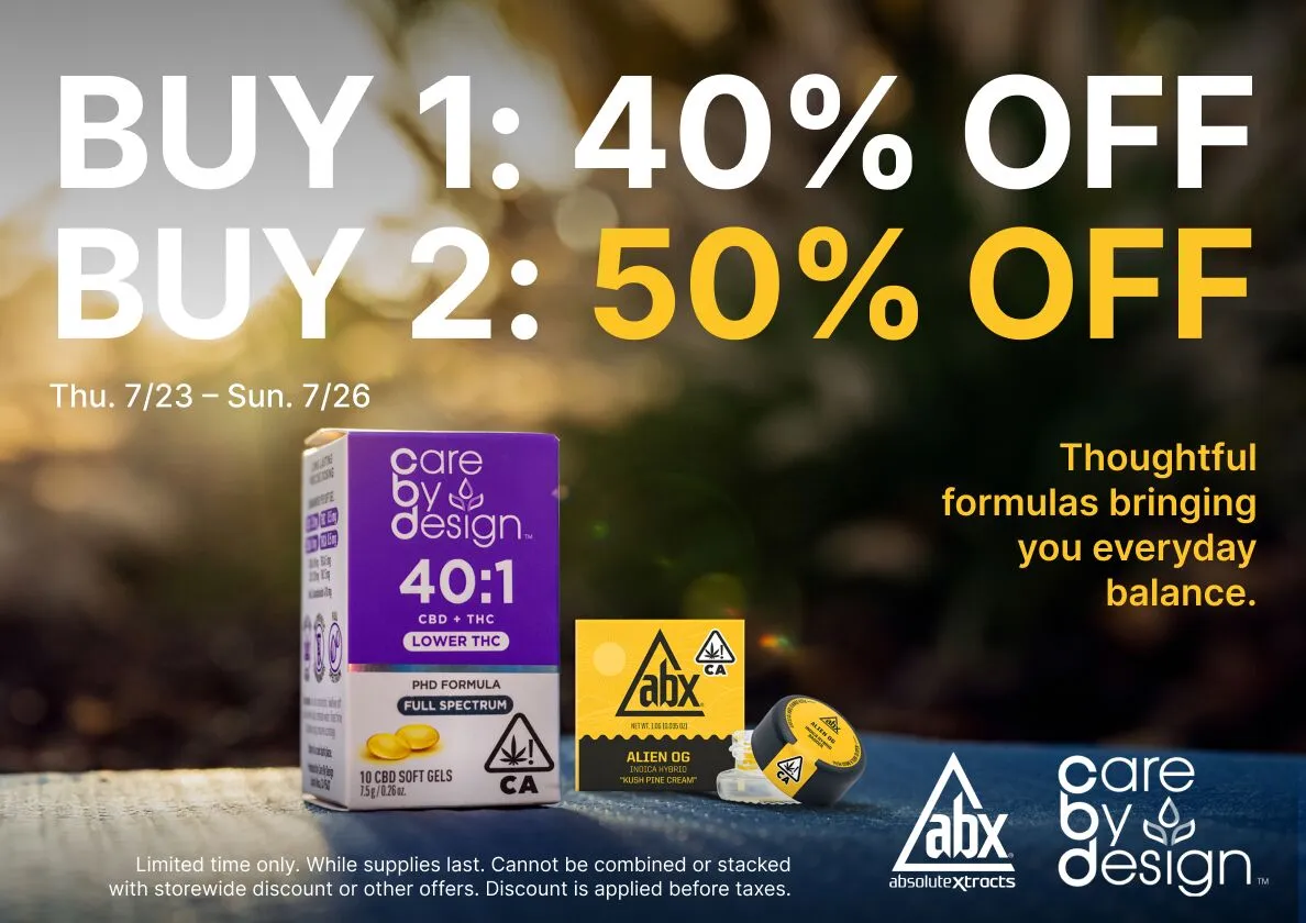 50% Off ABX & Care by Design