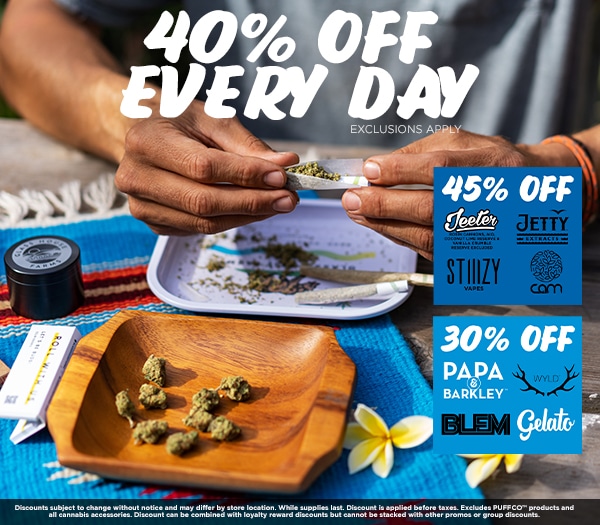 40% Off All Products 