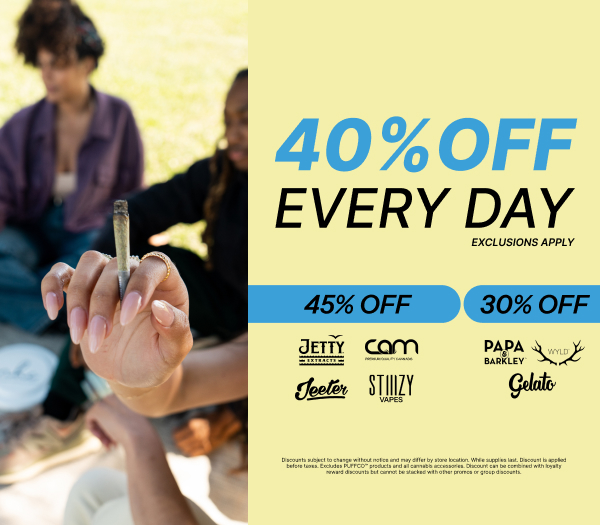 40% Off Every Day