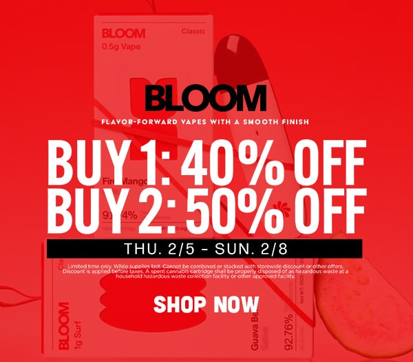 50% Off Bloom