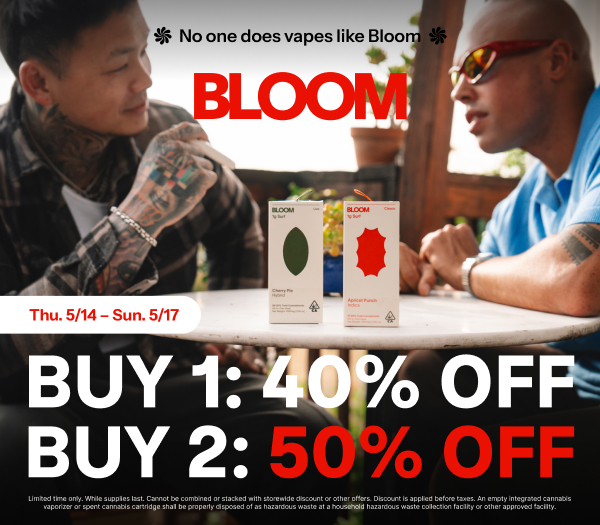 50% Off Bloom
