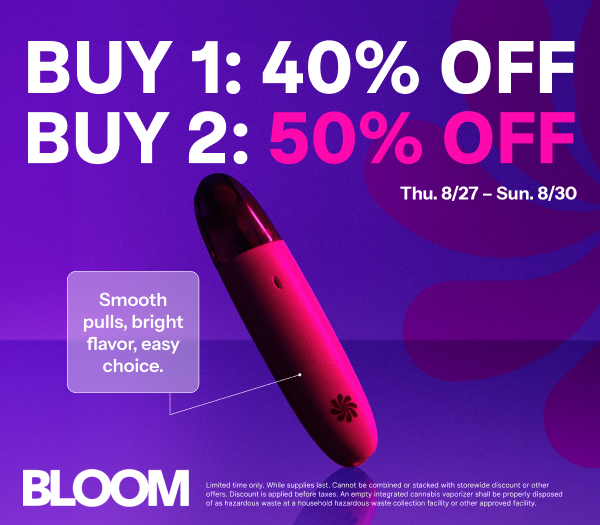 50% Off Bloom