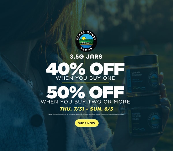 Glass House Farms Jars