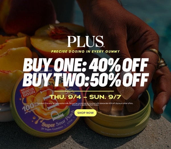 50% Off All PLUS Products