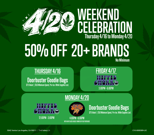 4/20 Weekend at the Pottery