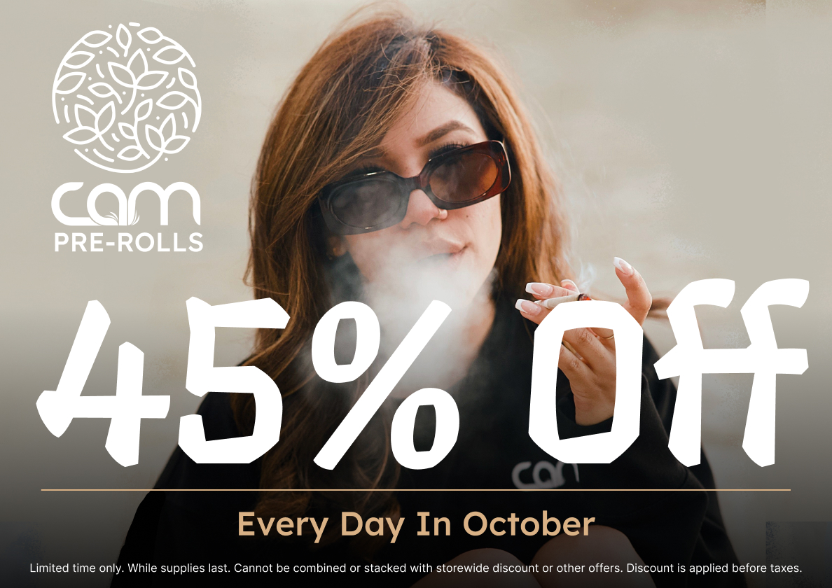 45% Off Cam Pre-rolls