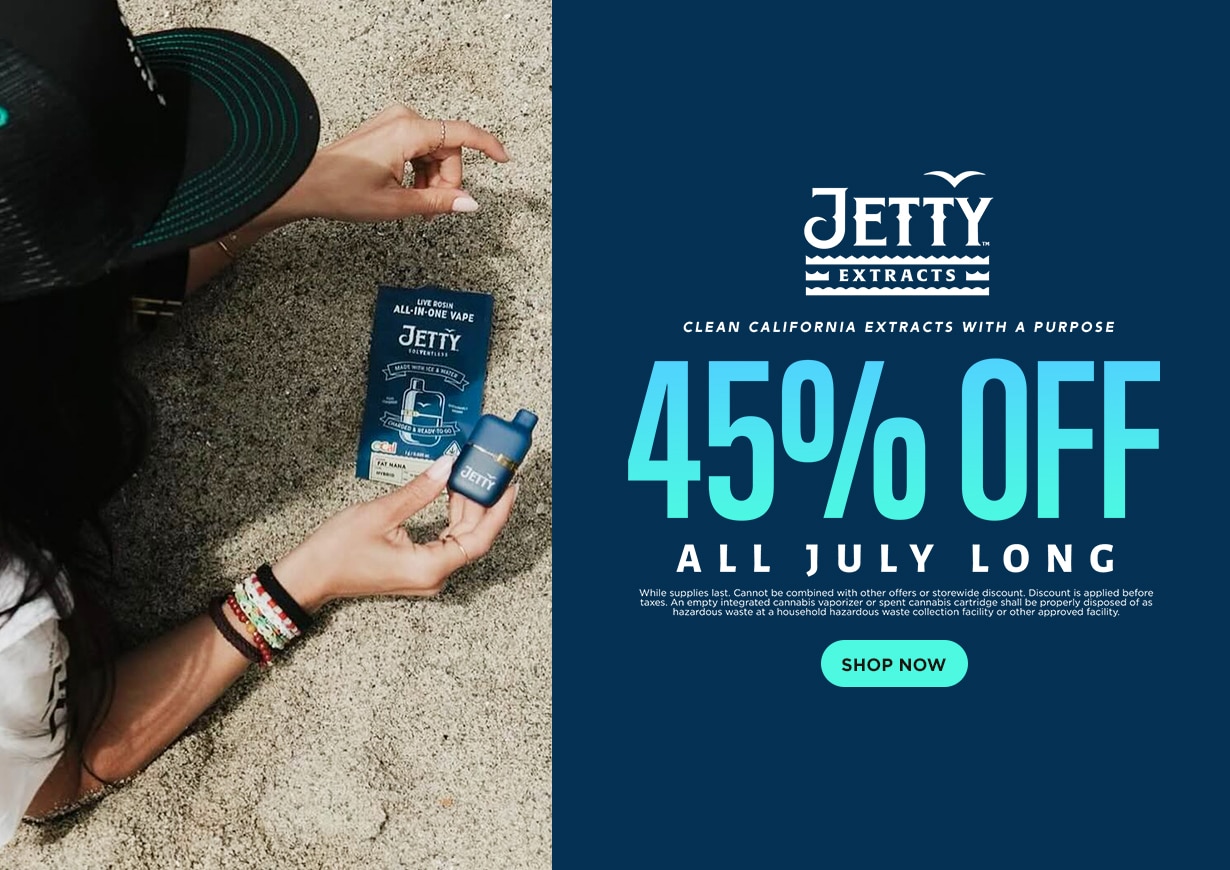 45% Off Jetty July