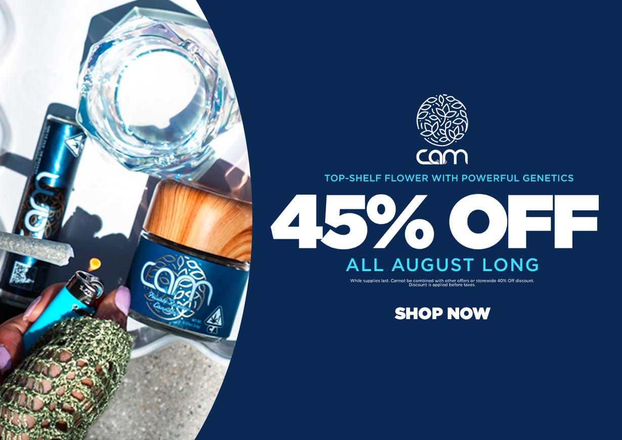 45% Off CAM