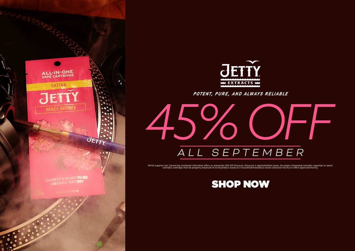 45% Off Jetty Sept