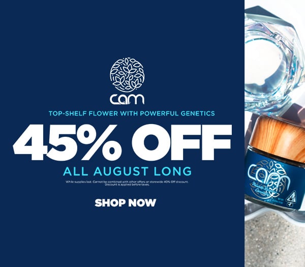 45% Off CAM
