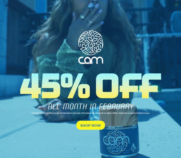 45% Off CAM