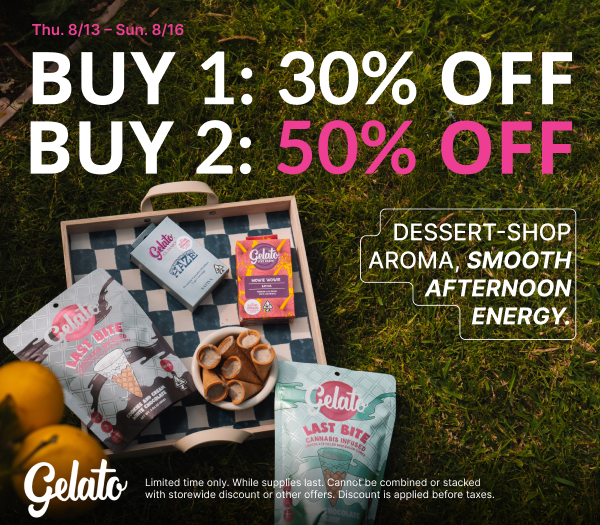 50% Off Gelato