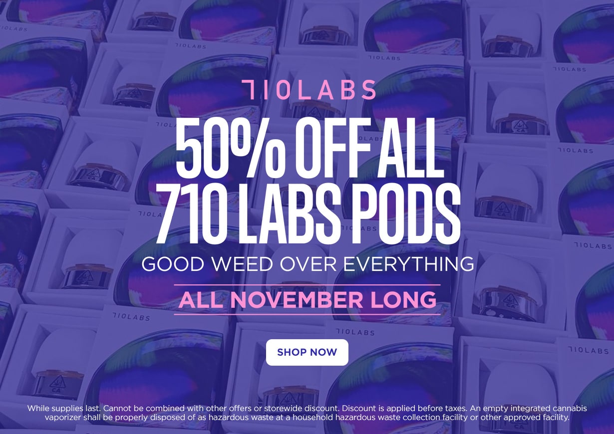 50% Off 710 Labs Pods