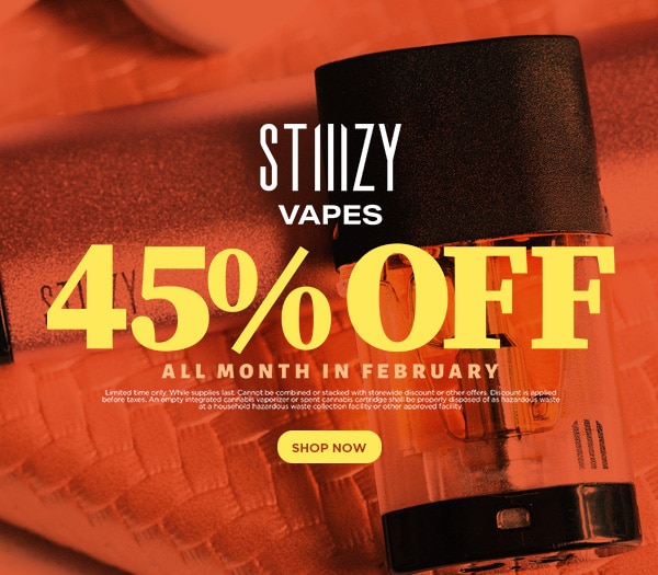 45% Off STIIIZY Vapes