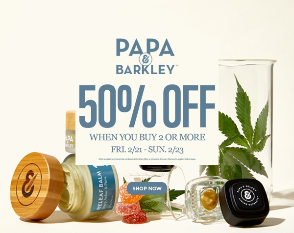 50% Off Papa & Barkley