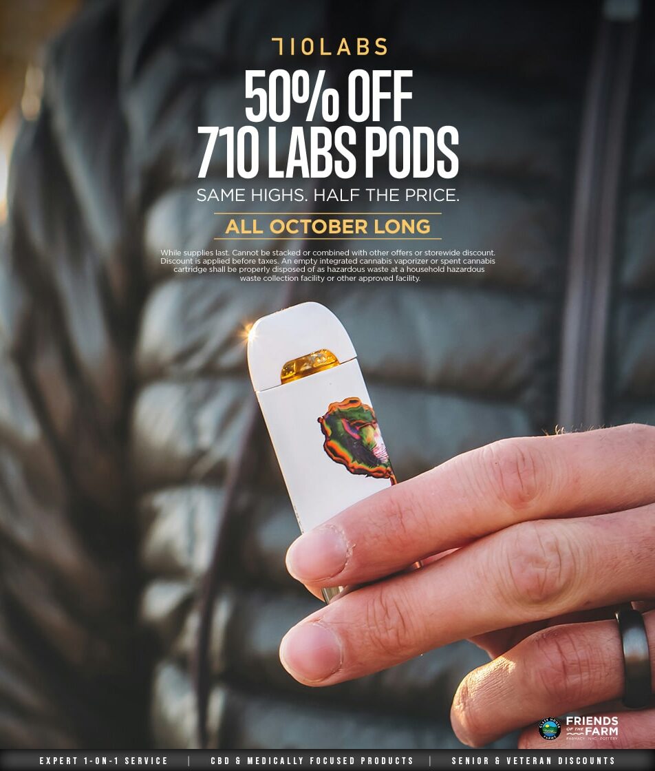 50% Off 710 Labs Pods