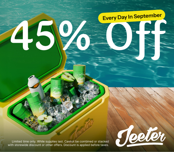 45% Off Jeeter