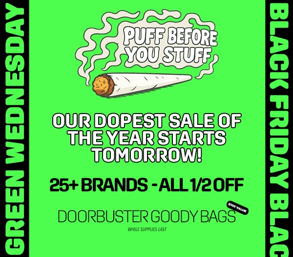 Green Wednesday is Coming!