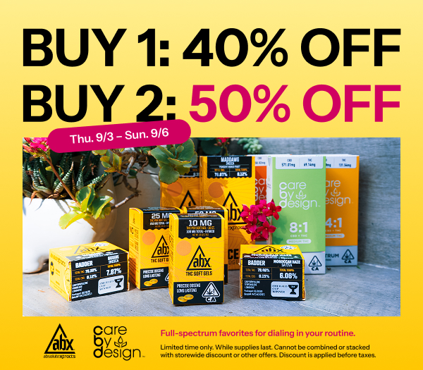 50% Off ABX & Care by Design