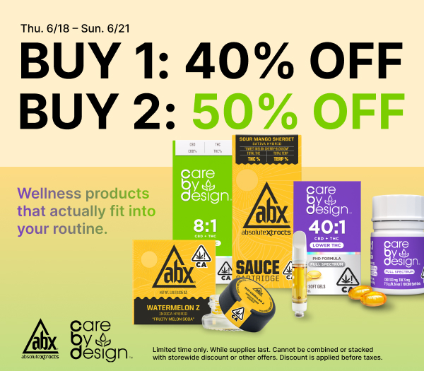 50% Off ABX & Care by Design
