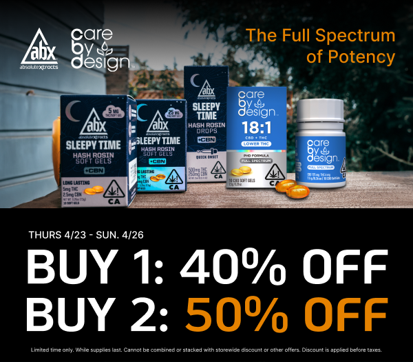 50% Off ABX & Care by Design
