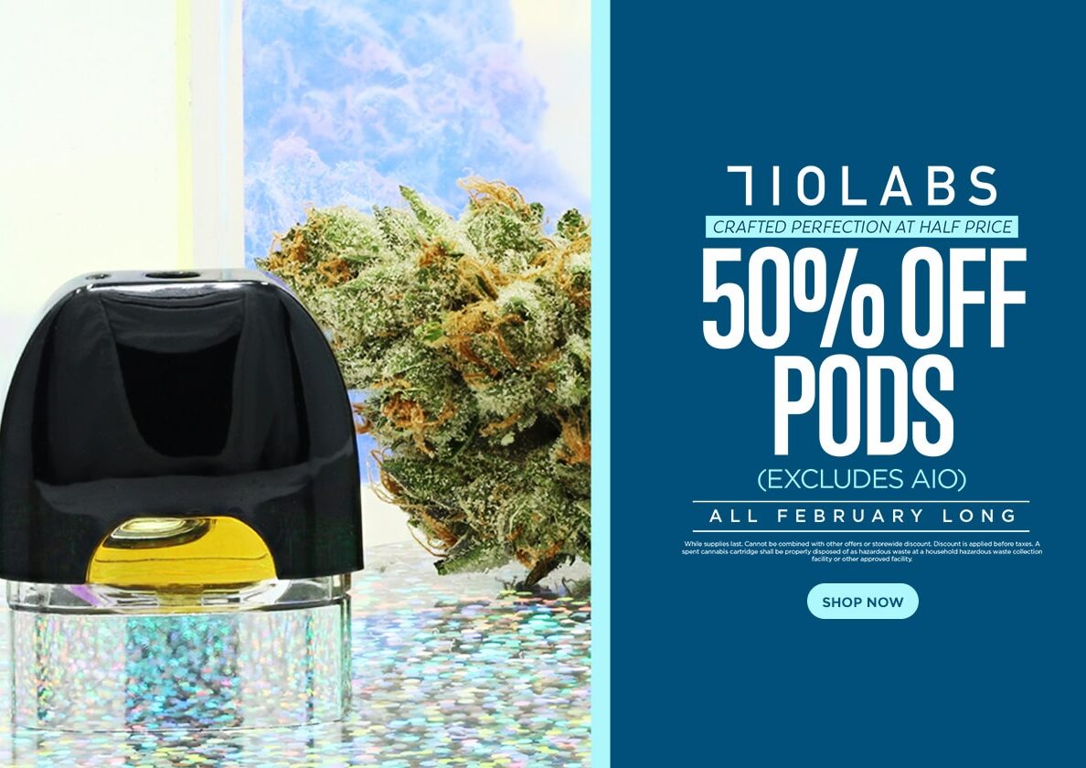 50% Off 710 Labs Pods Feb