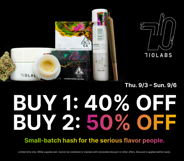 50% Off 710 Labs