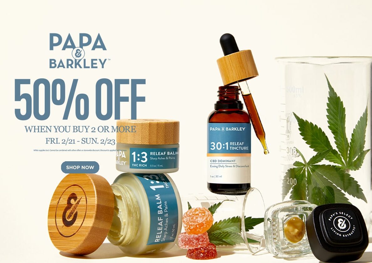 50% Off Papa & Barkley