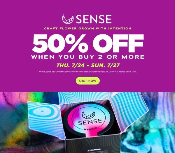 50% Off Sense