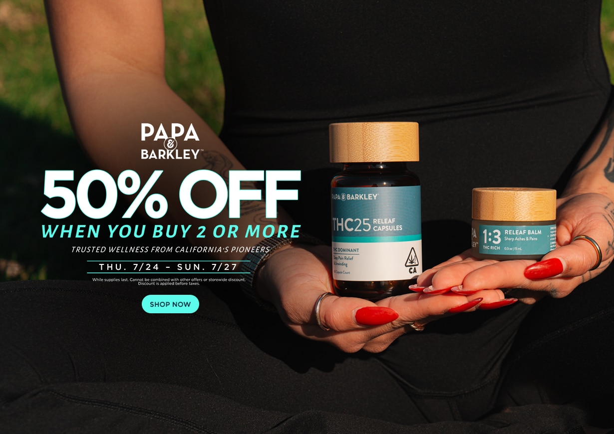 50% Off Papa & Barkley