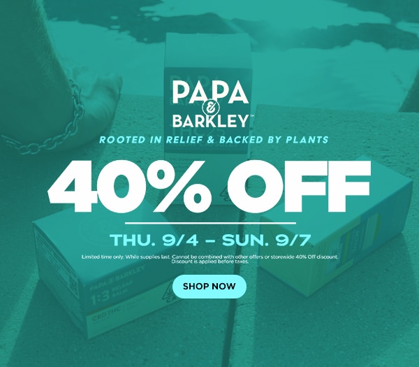 40% Off Papa & Barkley
