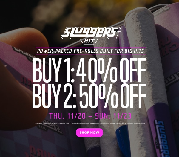 50% Off Sluggers