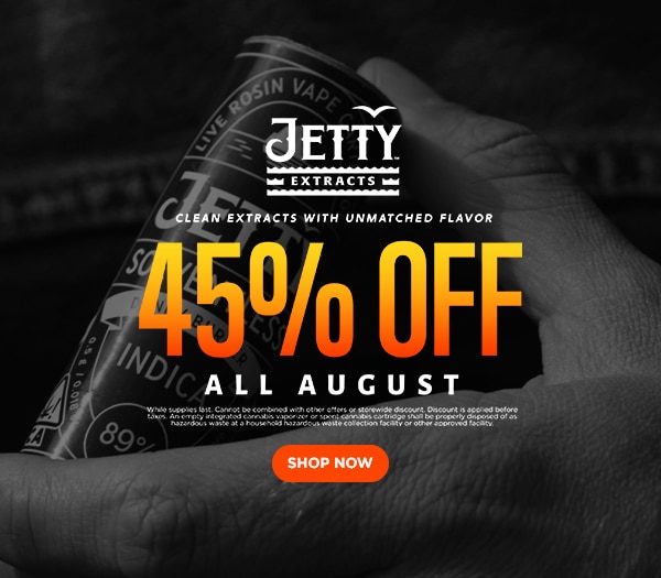 45% Off Jetty Aug