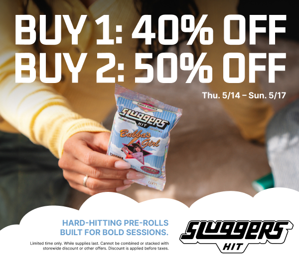 50% Off Sluggers