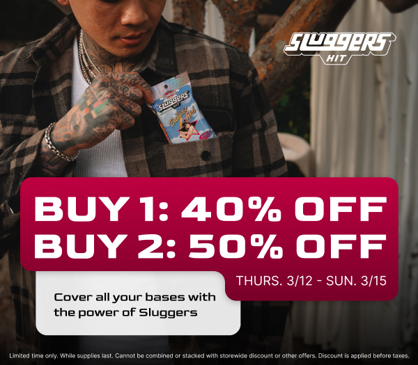 50% Off Sluggers
