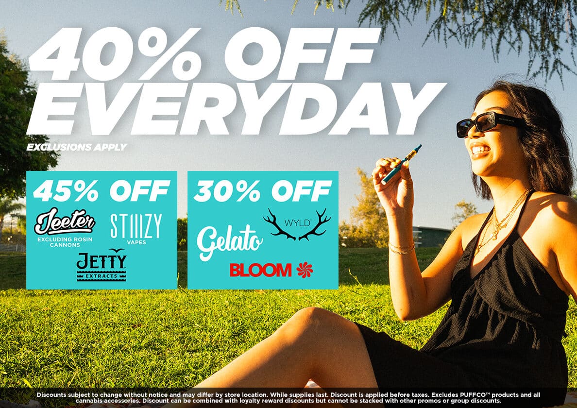 40% Off All Products 