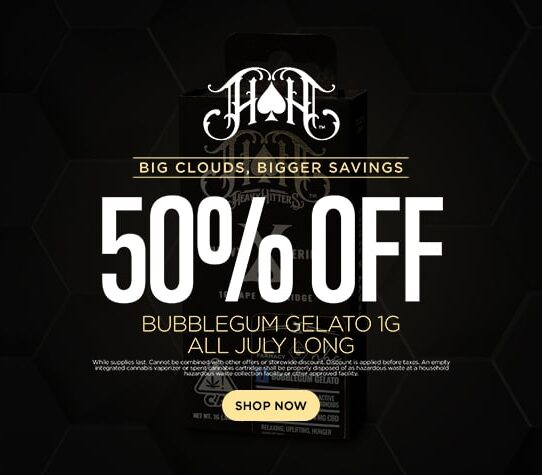 50% Off Heavy Hitters Bubblegum Gelato 1g