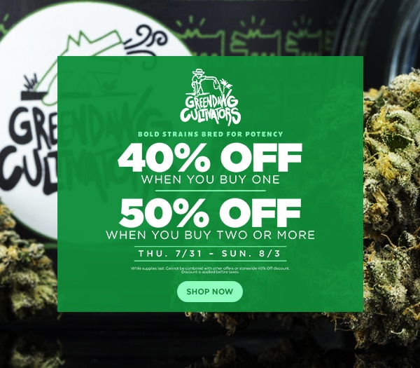 50% Off Green Dawg