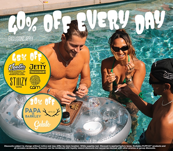 40% Off All Products 