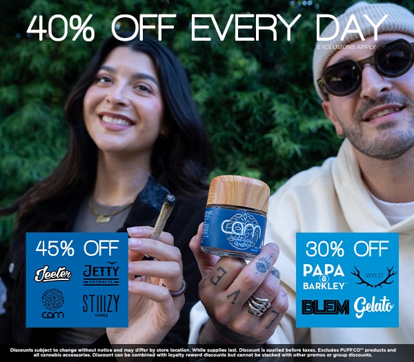 40% Off All Products 