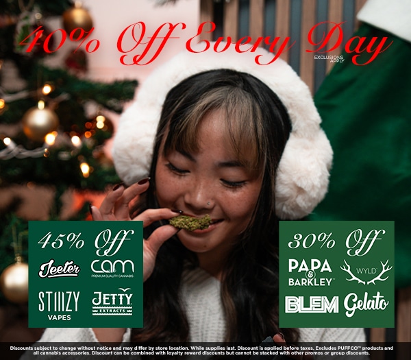 40% Off All Products 