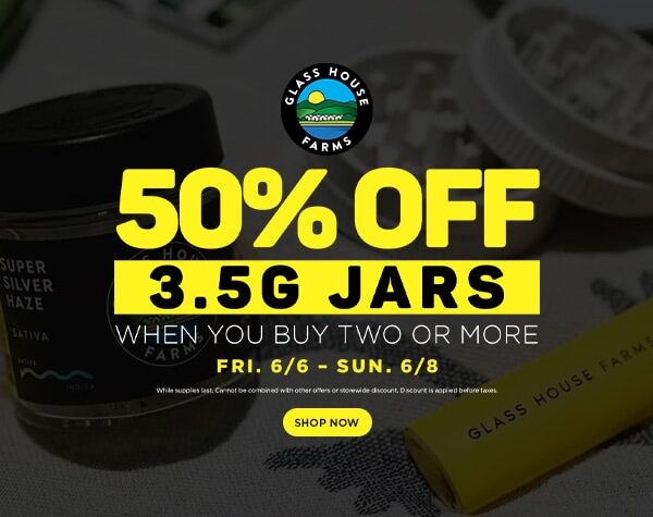 Glass House Farms Jars