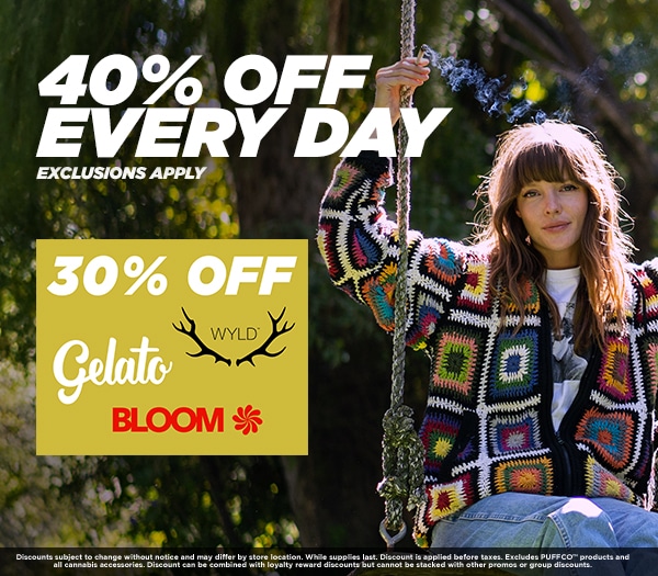 40% Off All Products 