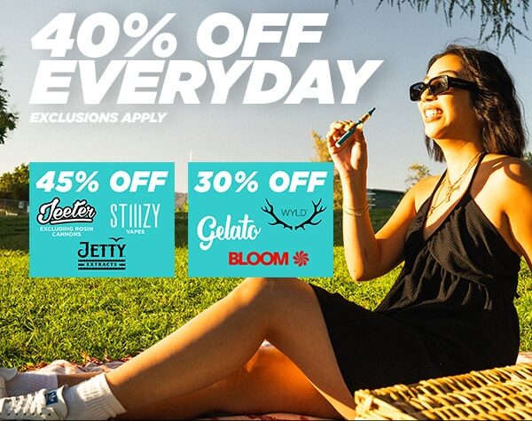 40% Off All Products 