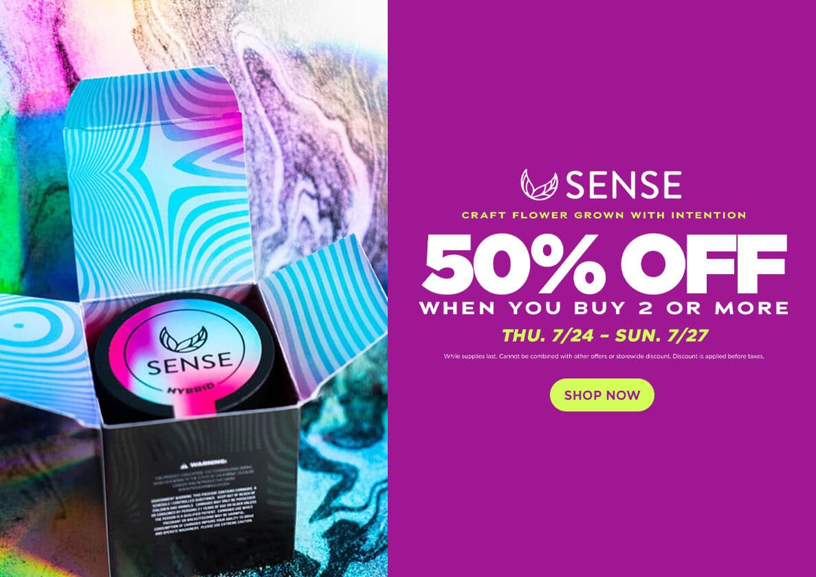 50% Off Sense