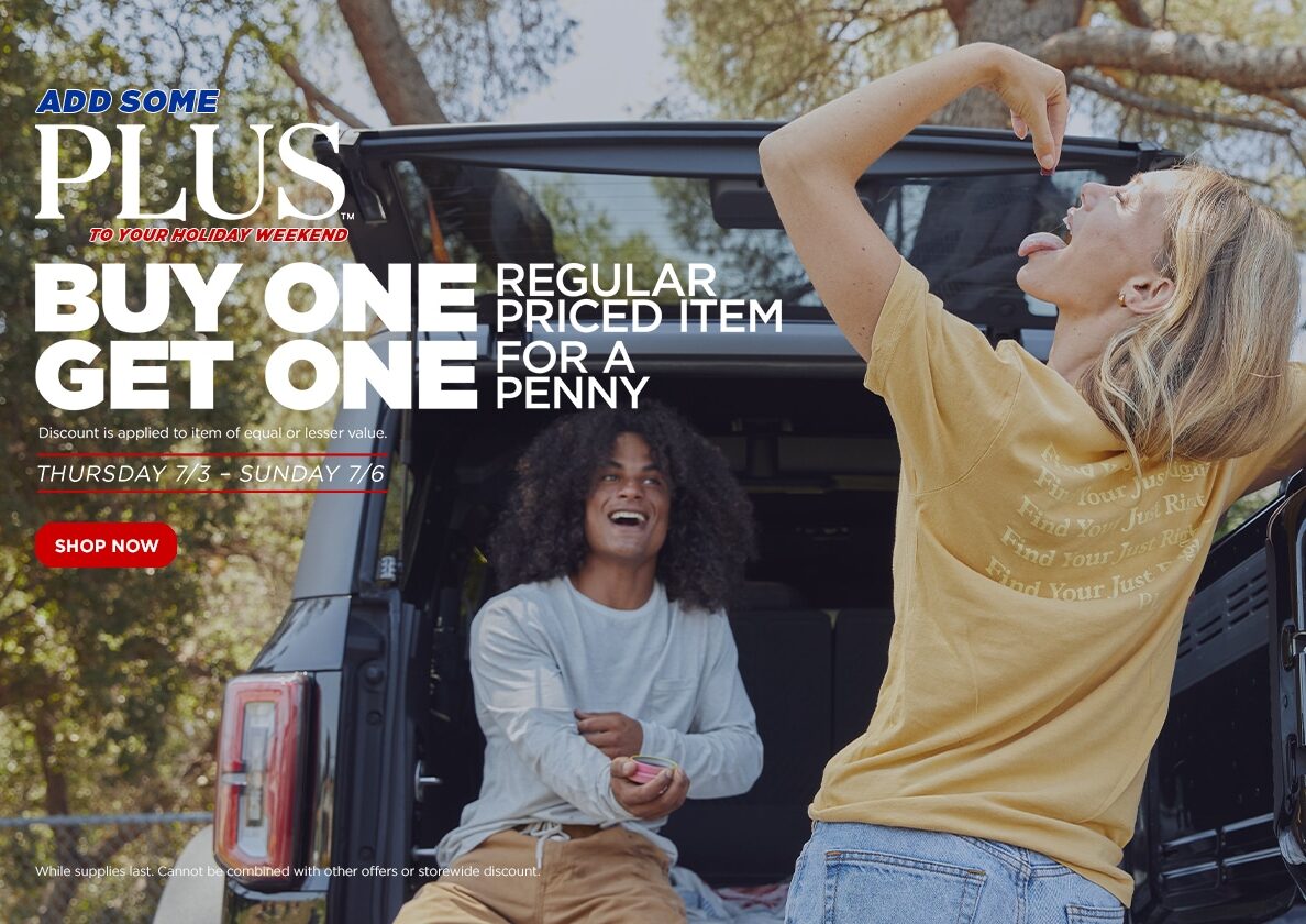 PLUS BOGO