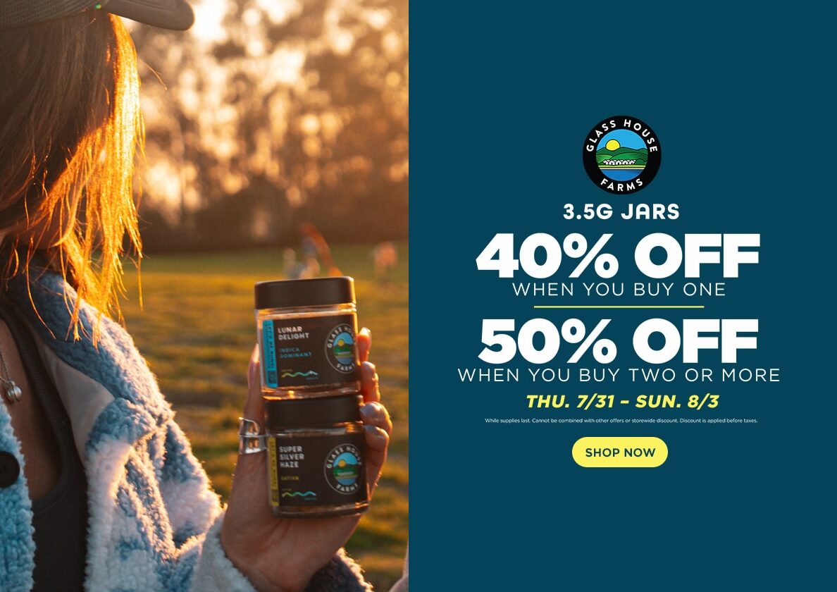Glass House Farms Jars