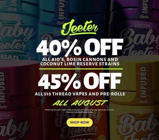 45% Off Jeeter
